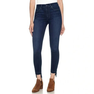 Joe's Jeans Women Skinny Jeans Flawless Charlie High Rise Waist Dark Wash Denim